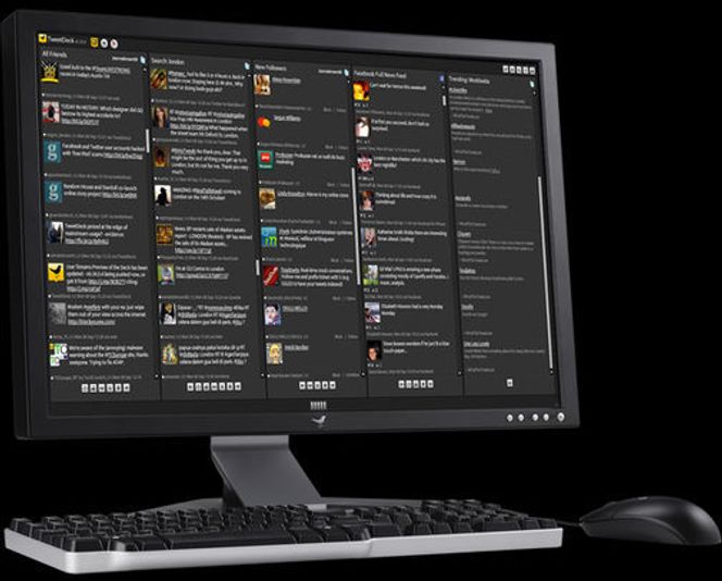Tweetdeck samler trådene fra Twitter og andre sosiale medier etter kriterier som brukeren kan justere og tilpasse etter eget hode.