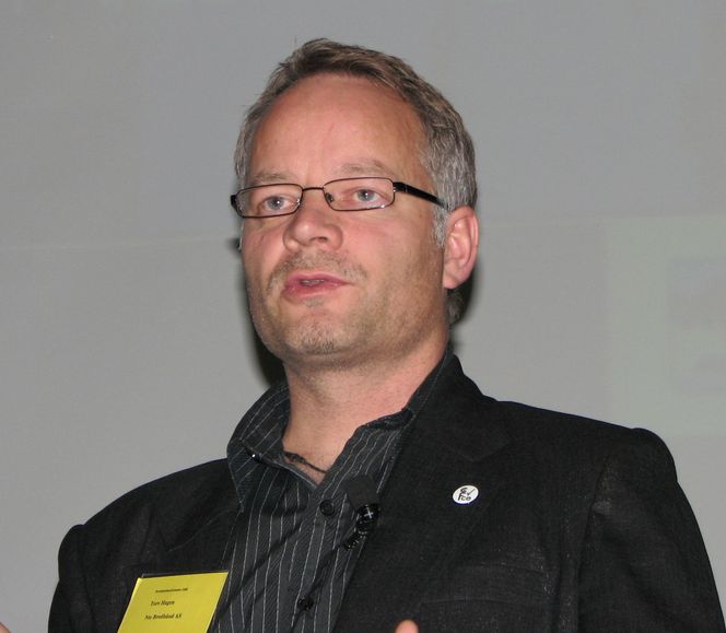 Tore Hansen i NTE Bredbånd