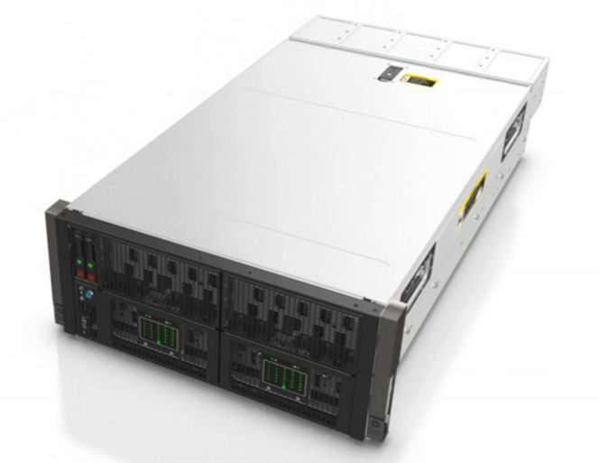 SL4500 er en rackenhet med en høyde på 4,3 U. Bilde: HP