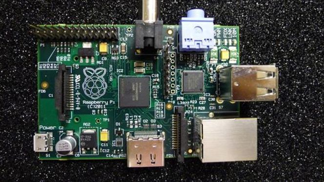Betaversjon av Raspberry Pi Model B. Bilde: Raspberry Pi Foundation