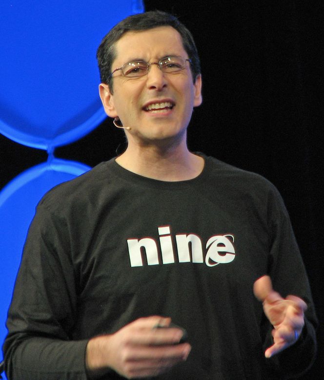 Dean Hachamovitch under MIX-konferansen i 2010. Bilde: Harald Brombach