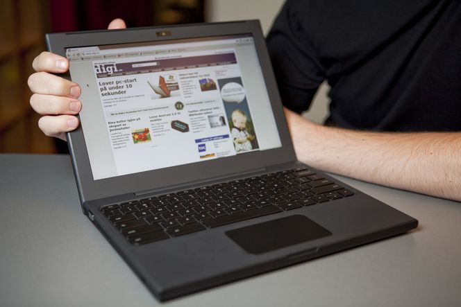 CR-48-maskinen til Google. Bilde: Per Ervland