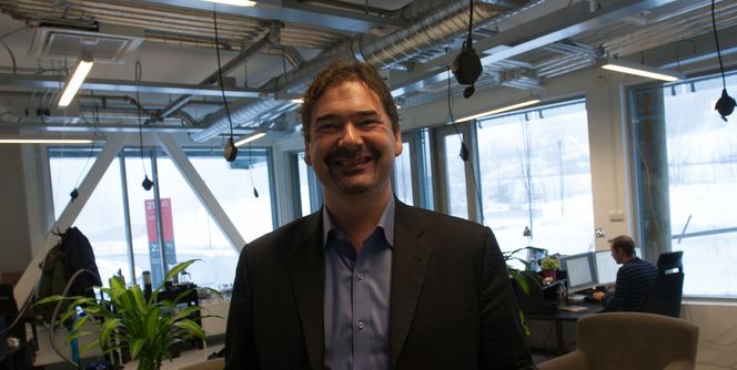 Hovedkvarteret til Vivaldi er lagt til inkubatoren Startuplab i Forskningsparken i Oslo. De har også kontorer på Island og i Boston, USA der Tetzchner har bosatt seg. Bilde: Marius Jørgenrud