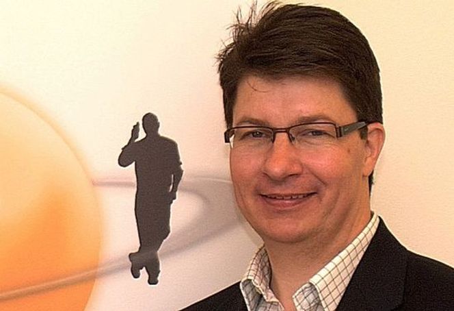 Group talk og toppsjef Magnus Hedberg måtte vente til 3G og 4G var mer utbygget før dees teknologi kunne tas i bruk. Bilde: Group talk