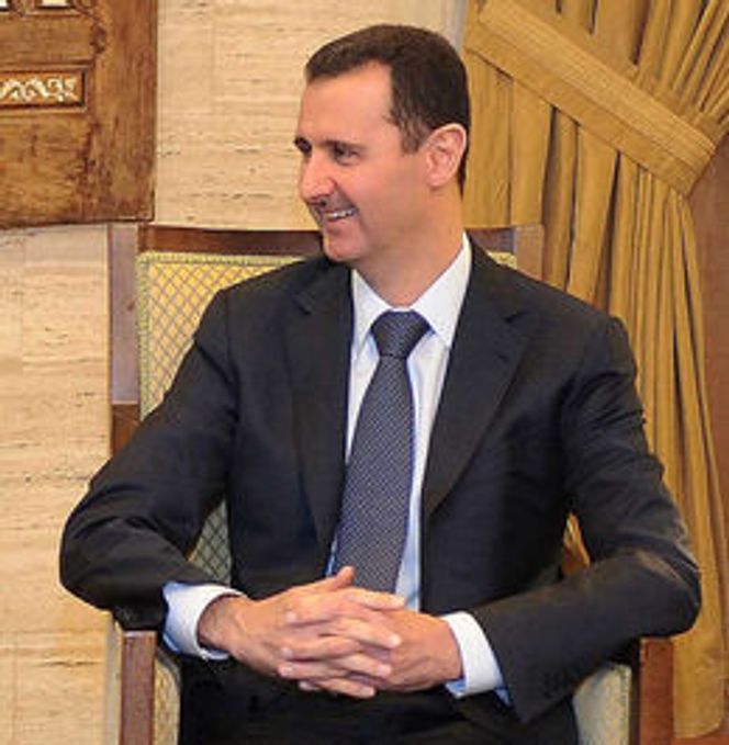 DIKTATOR UTEN NETT: Flere mente det var Syrias president Bashar al-Assad (bildet) eller regimet hans som hadde beordret blokkering av landets internett- og mobilforbindelse. Feil, det var USA som forsøkte å hacke en kjerneruter, hevder Edward Snowden i et ferskt intervju. Bilde: AY-Collection/Sipa/All Over Press