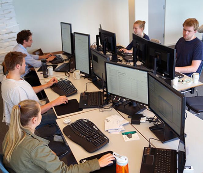 Dificamp jobbet med tre forskjellige oppgaver i sommer. Bilde: Difi
