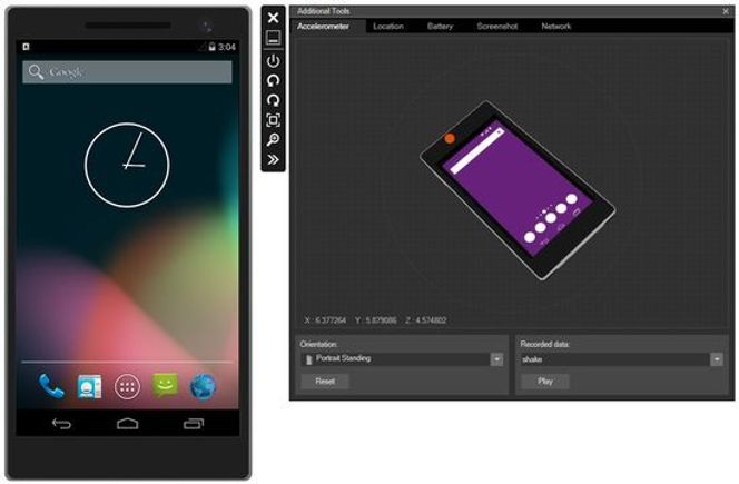 Android-emulatoren i Visual Studio 2015 Bilde: Microsoft