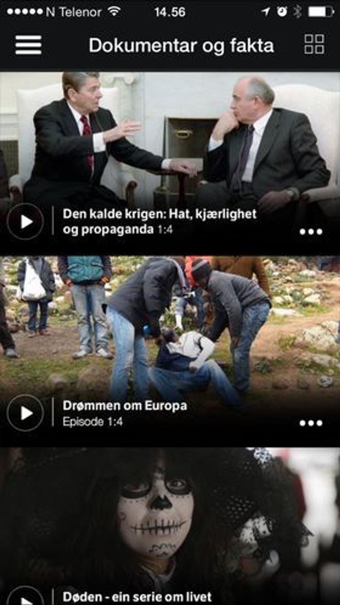Alt styres fra Marienlyst, mens innholdet ligger hos Microsoft og Akamai. Bilde: Skjermbilde
