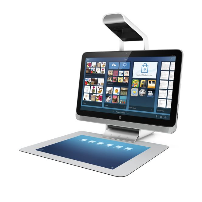HP Sprout handler om kameraer, skanning og berøring. Bilde: HP