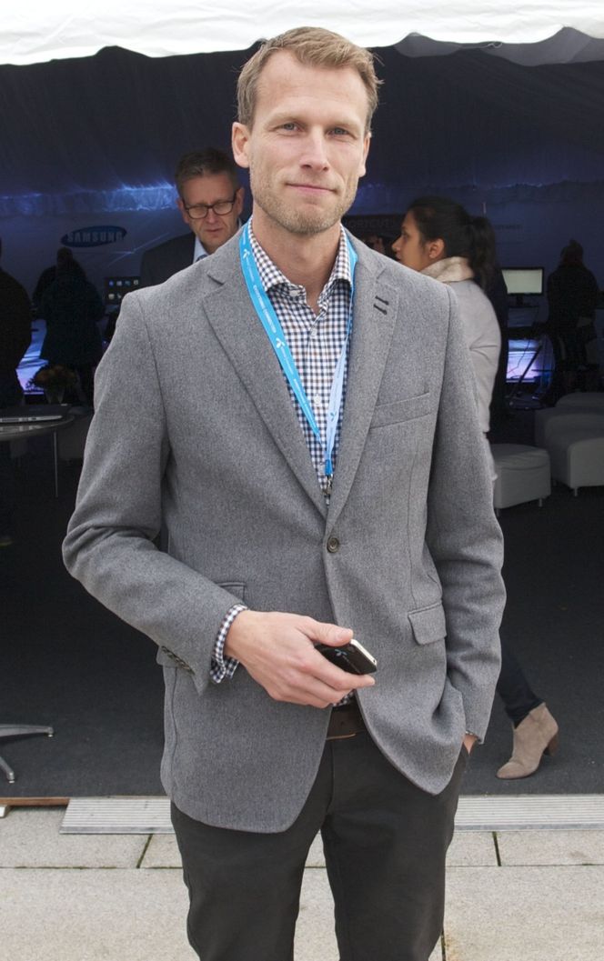 Robert Brunbäck er markedssjef i Telenor Connexion. Bilde: Marius Jørgenrud