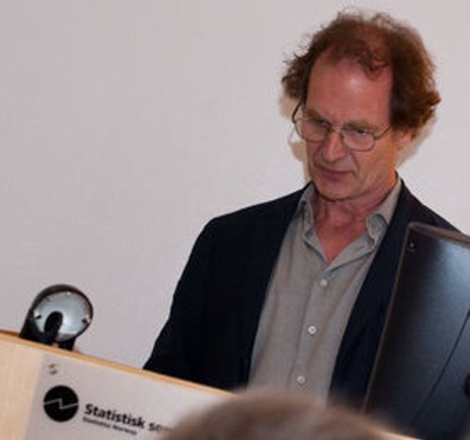 Jan Bruusgaard i SSB. Bilde: Marius Jørgenrud