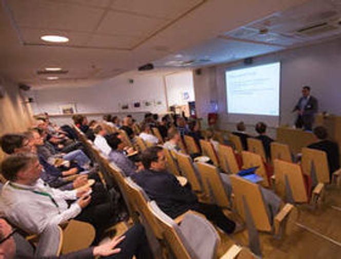 Rundt 40 inviterte fulgte seminaret der SSB lanserte API-et. Neste seminar 30. august blir det anledning til å påvirke veien videre, komme med innspill og ønsker om hvilke andre datasett som bør frigjøres. Bilde: Marius Jørgenrud