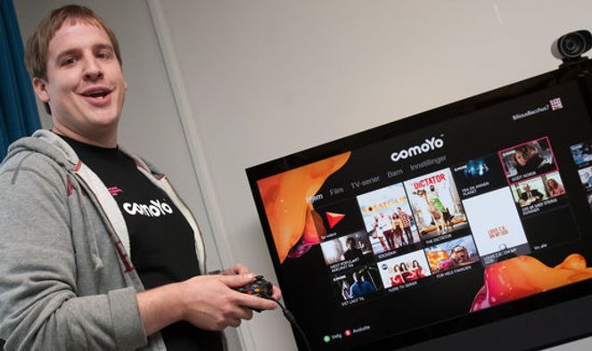 Xbox 360 er en av mange plattformer Comoyo støtter (i hvert fall fra senere i sommer). Også Xbox One når den lanseres senere i år skal støttes, forteller senioringeniør Kevin Simons. Bilde: Marius Jørgenrud