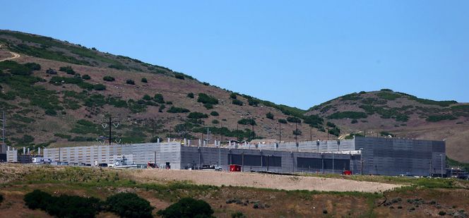 NSA bygger et anlegg i Bluffdale i Utah på 90 000 kvadratmeter for å oppbevare data fra teletrafikk. Bilde: George Frey/Bloomberg via Getty Images / All Over Press