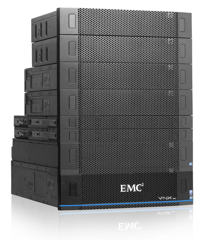 VNX 5600 Bilde: EMC, George Disario