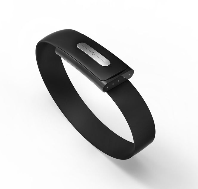 Armbåndet Nymi kommer i flere farger og vil normalt koste 99 dollar. Bilde: Bionym