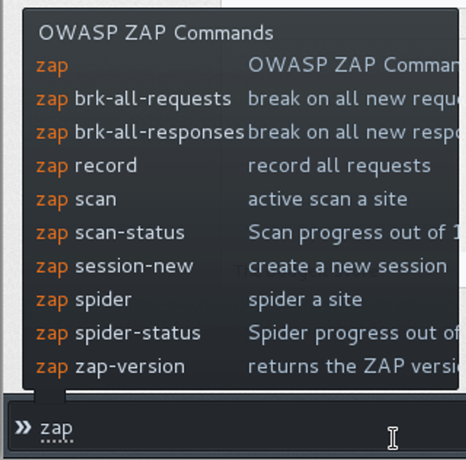 OWASP ZAP-kommandoer gjort tilgjengelige i Firefox via Plug-n-Hack-protokollen. Bilde: Mozilla