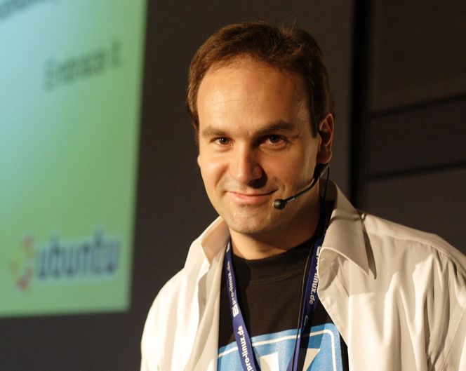 Mark Shuttleworth er grunnlegger av Canonical, selskapet som leder utviklingen av Linux-distribusjonen Ubuntu. Bilde: Martin Schmitt - stoppedphoto.com