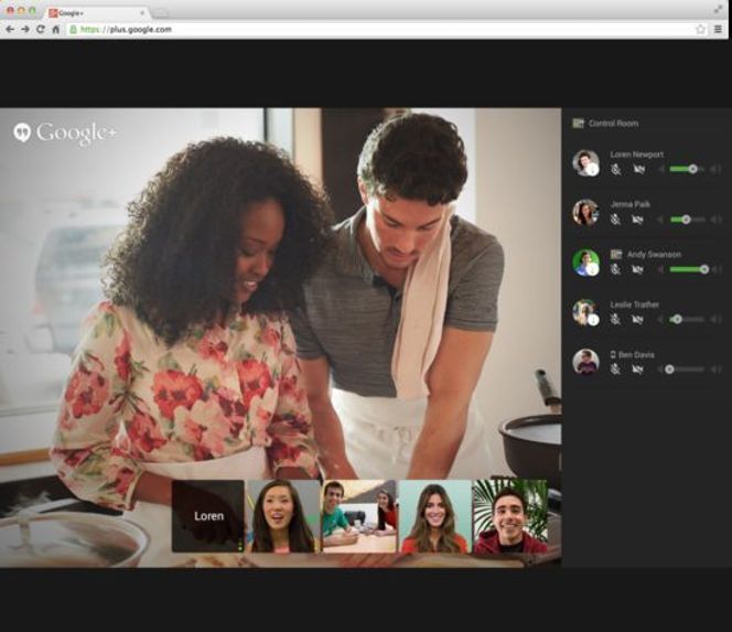 Hangouts On Air har fått bedre adminstrasjonsmuligheter under sendingen. Bilde: Google