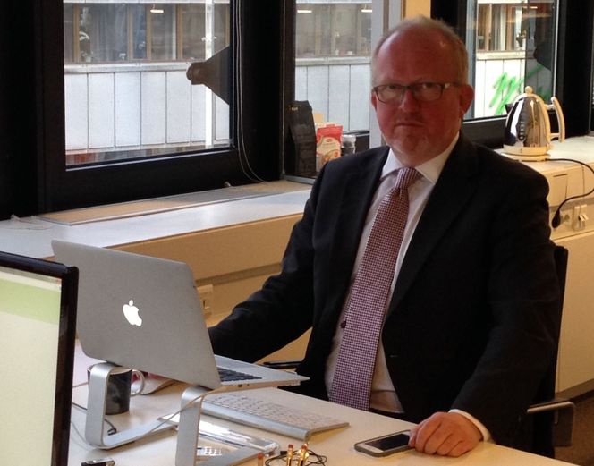 Jeg ønsket ikke å plage Telenor. Det var faktisk for å skaffe meg en datalinje at jeg tok kontakt, sier Ole Madland. Bilde: Arne Furmo