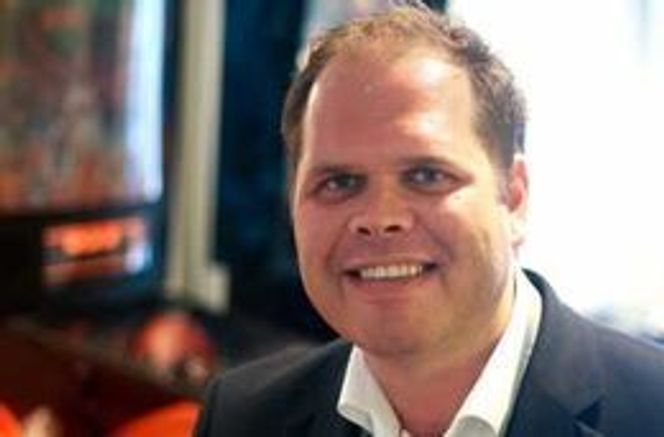 Unngikk rettssak, spratt Champagnen: Byte-sjef Trond Støfring. Bilde: Byte AS