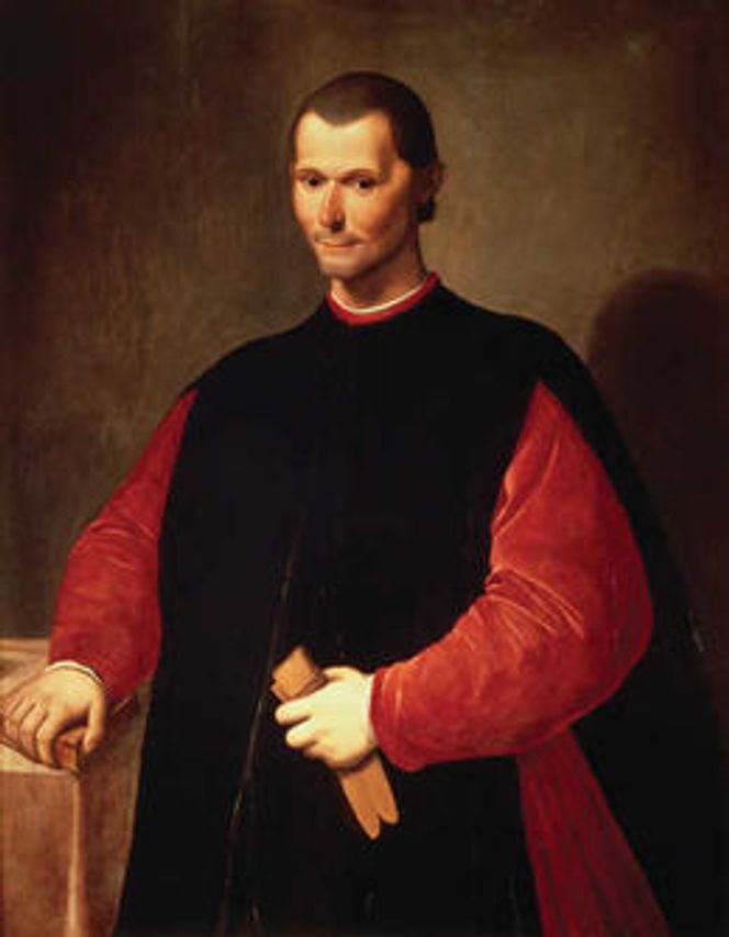 Fokuset på makt framfor etikk har gjort Macchiavelli til bytte for hyklere som tilslører tilsvarende spill og metoder med ideologi. Portrettet er av Santi di Tito. Bilde: Wikimedia Commons