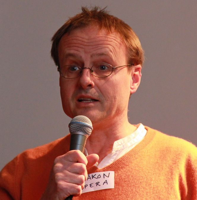 Teknologidirektør i Opera Software, Håkon Wium Lie. Bilde: Harald Brombach