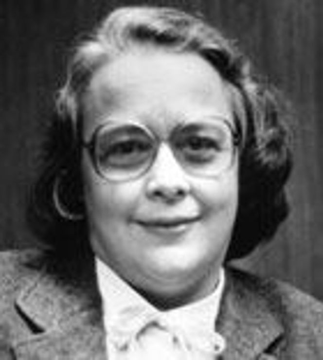 Lois Haibt bidra til utviklingen av programmeringsspråket FORTRAN. Bilde: IBM