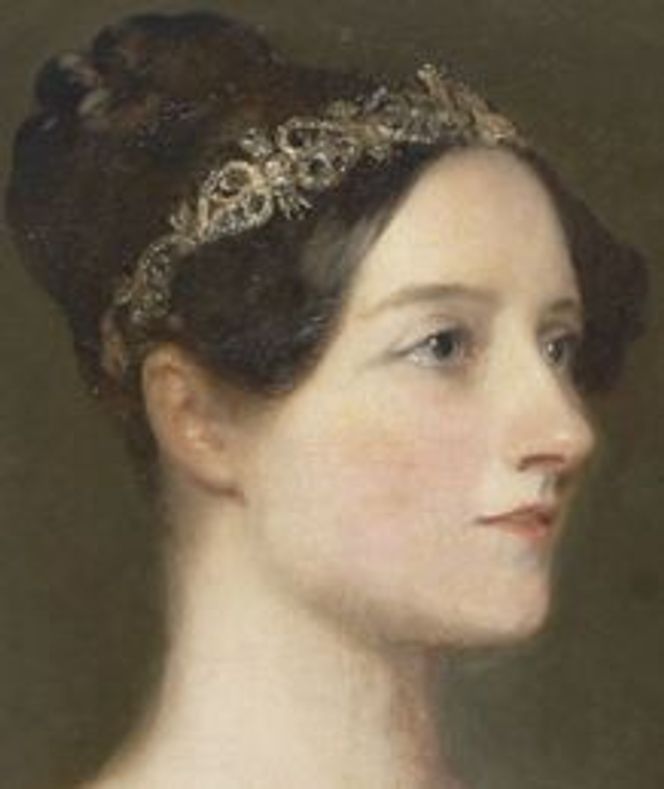 Ada Lovelace malt i 1835. Bilde: Margaret Sarah Carpenter/Wikipedia