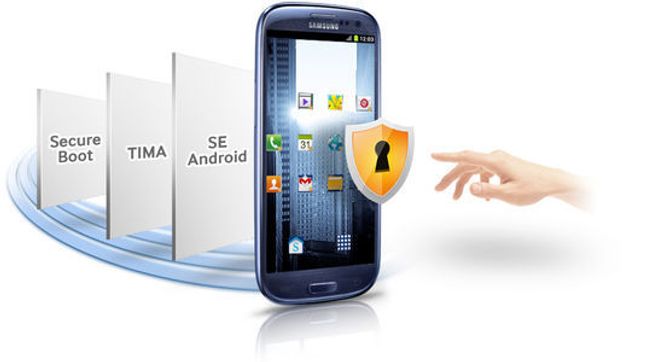Samsung Knox er basert på flere lag med sikkerhetsteknologi. Bilde: Samsung