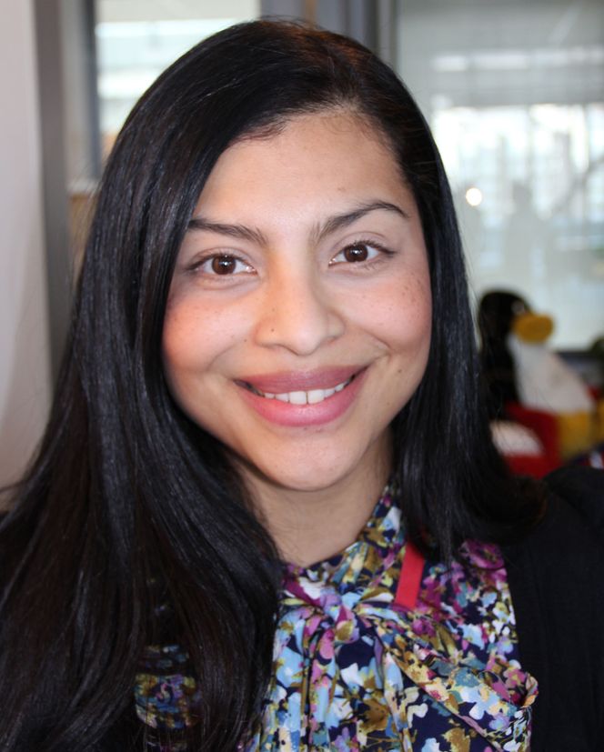 Katherine Barrios i The Qt Company. Pingvinen i bakgrunnen er ingen tilfeldighet. Linux er viktig for selskapet, men det er i økende grad også andre plattformer. Bilde: Harald Brombach