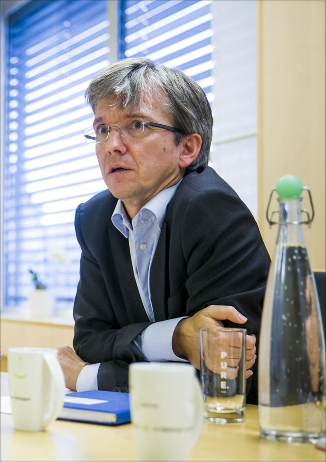 Paul Chaffey er statssekretær i Kommunal- og moderniseringsdepartmentet. Bilde: Per Ervland