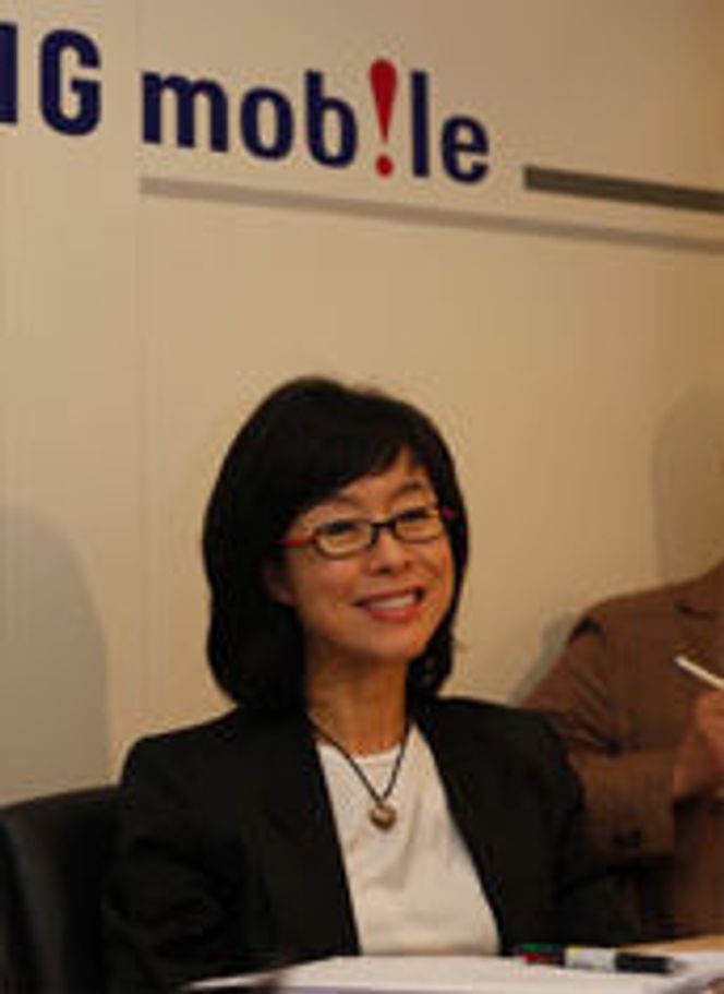Global markedsdirektør for Samsungs mobilvirksomhet, Younghee Lee. Bilde: Samsung