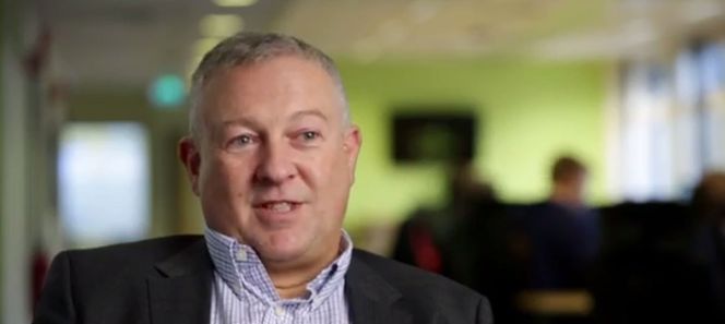 Kjell Tore Espeseth i Telecomputing mener konsortiet gir dem muligheter til å øke inntektsgrunnlaget gjennom mer effektive tjenester. Bilde: Microsoft / Youtube