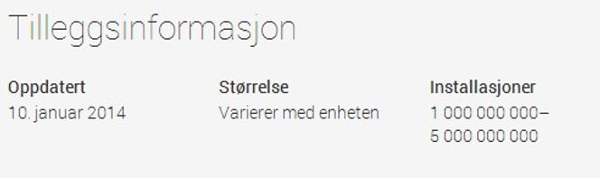 Gmail har passert 1 milliard installasjoner i Google Play. Bilde: digi.no