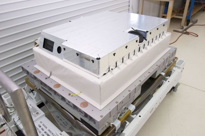HDEV-modulen før den ble sendt opp for montering på ISS. Bilde: NASA