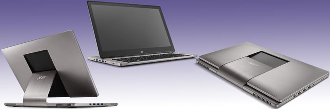 Ezel-konstruksjonen gir store muligheter. Bilde: Acer