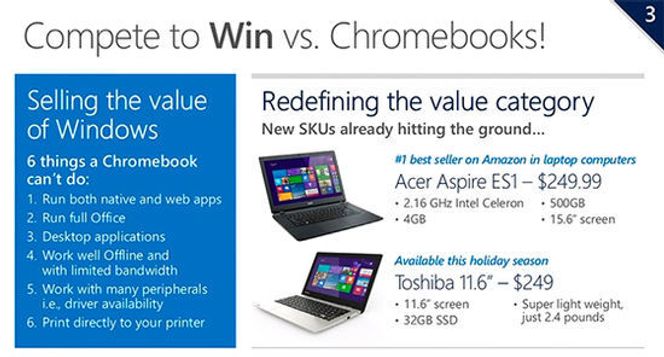 Derfor bør man holde seg til Windows, mener Microsoft. Bilde: The Verge/Microsoft