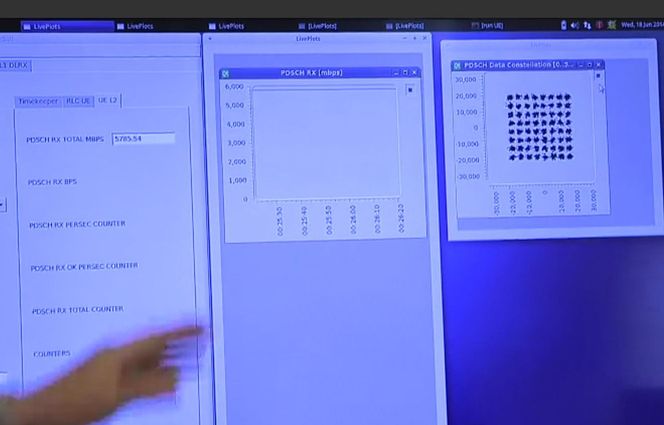 Over 5 Gbps. Bilde: Skjermbilde/Ericsson