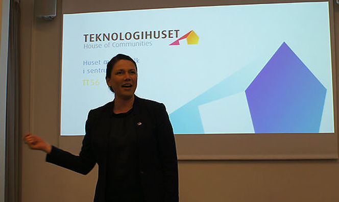 - Stortingsrepresentanter må forstå hva næringslivet er, sa Høyres Heidi Nordby Lunde Bilde: Thomas Marynowski