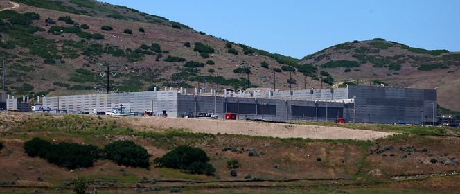 NSAs kommende datasentral i Bluffdale, Utah. Bilde: George Frey/Bloomberg via Getty Images / All Over Press
