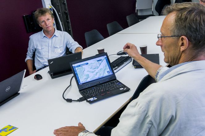 Kartverket venter stor pågang når dataene frigis 1. oktober. Bilde: Per Ervland
