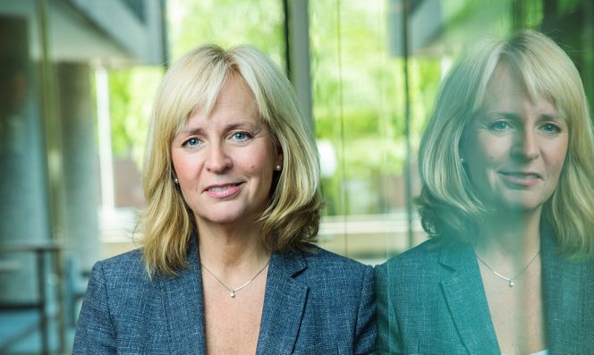 Digitaliseringsdirektør Christine Korme hos Abelia ser for seg Nord-Europas største lappeteppe av IT-systemer hvis Sanner ikke sørger for samkjøring mellom kommunene. Bilde: Esben Johansen