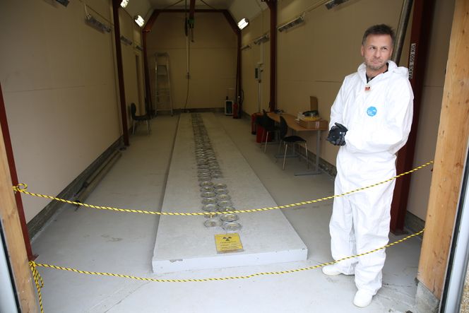 I dette lageret på Kjeller ligger Norges farligste atomavfall. Nå viser det seg at mye av det stammer fra utlandet. Bilde:   Øyvind Lie
