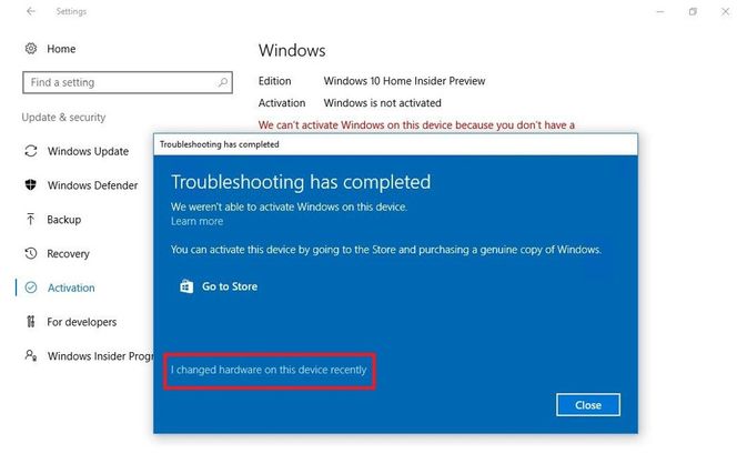 Activation Troubleshooter: Dersom utskifting av maskinvare fører til aktiveringsproblemer i Windows 10, skal man snart kunne løse dette uten å måtte ringe til Microsoft. Foto: Microsoft