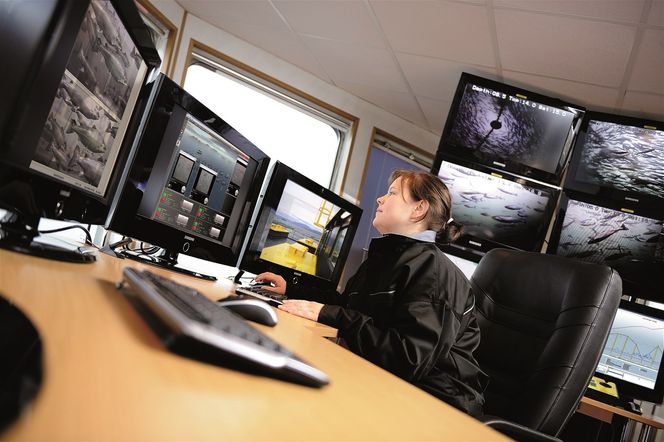 Oppdrettsnæringa har et effektiviseringpotensial i å få utviklet mer effektive operatørstøtte­systemer som kan utnytte inputdata som allerede i dag eksisterer i systemene. Akva Group markedsfører selv systemet FishTalk. Foto: Akva Group.