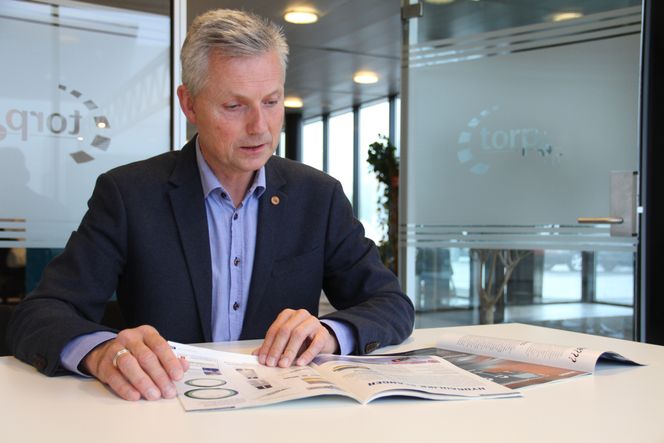 Even Fladberg er den lengst sittende redaktøren, med to perioder på fem år hver. Han var med på å fusjonere Industridata med Elektroteknikk og Automatisering og valgte dagens navn, Automatisering. Foto: Joachim Seehusen