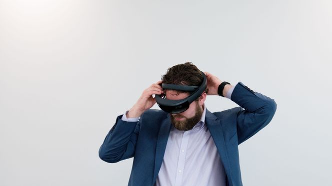 Vil jobbe med HoloLens: Scott Leaman, som er sjef for teknisk innovasjon i Avanade i Norge. Foto: Eirik Urke