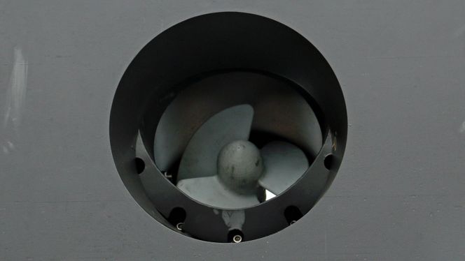 Tidetecs konsept går ut på å montere en turbin i en trommel som kan vendes. Foto: Roald Ramsdal