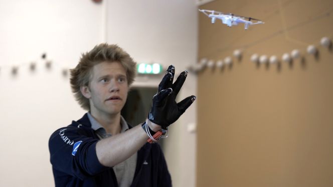 Patent: Magnus Arveng er i ferd med å ta patent på sin oppfinnelse. Nå har han startet sitt eget teknologiselskap. Foto: Christoffer Gjellum